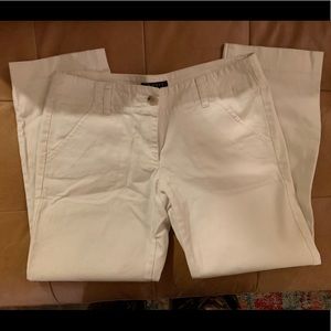 THEORY Women’s size 4 white cropped pants